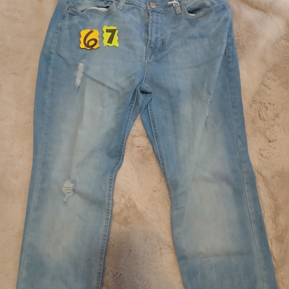 Old Navy Denim - Old Navy Light Blue Straight Leg Jeans